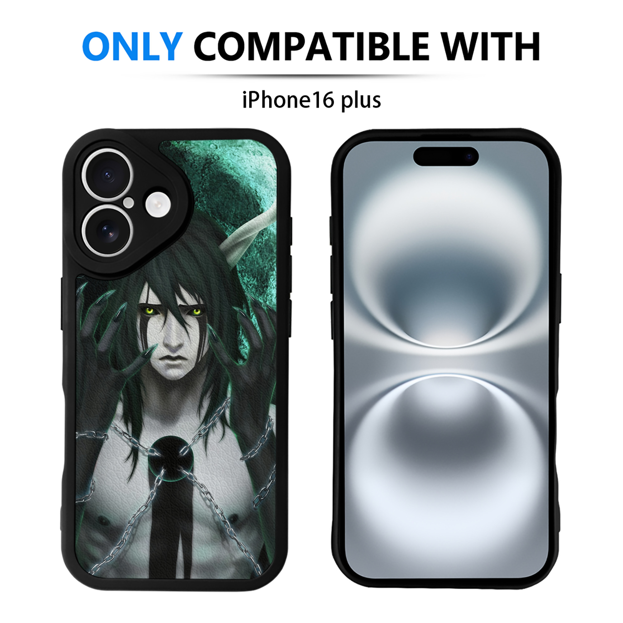 （画像用） ブリーチ BLEACH 【iPhone 16シリーズ対応】シリコンスマホケース（レザー調） 材質：シリコン